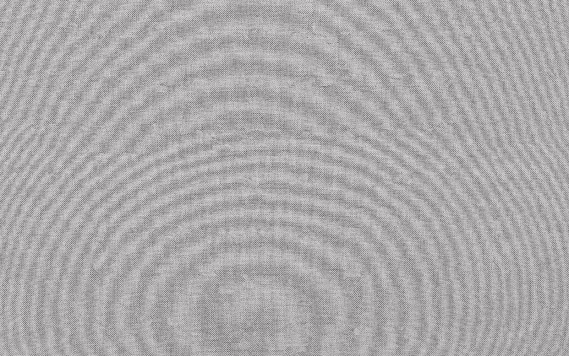 Light Grey Linen Style Fabric | Moore Large Ottoman