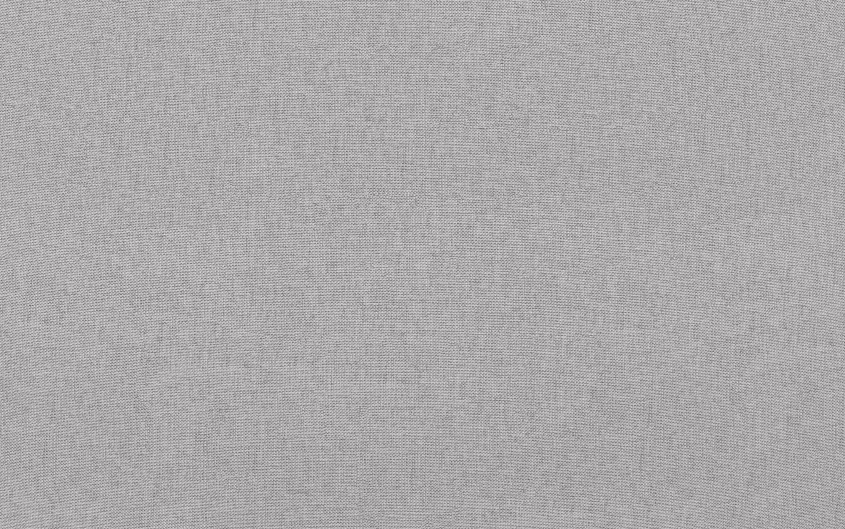 Light Grey Linen Style Fabric | Moore Large Ottoman