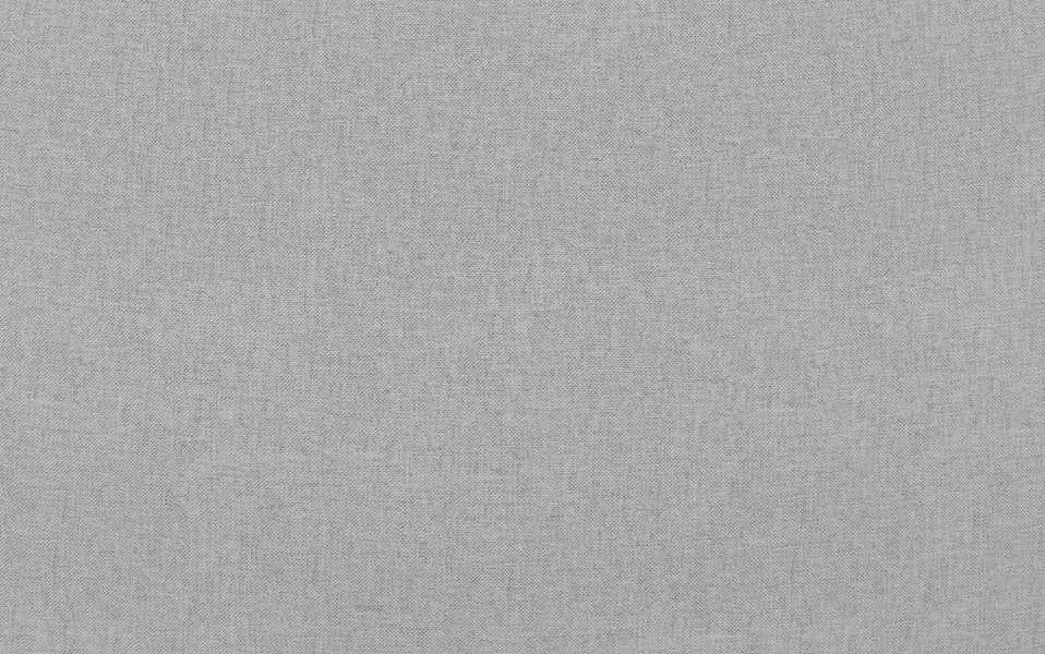 Light Grey Linen Style Fabric | Moore Large Ottoman