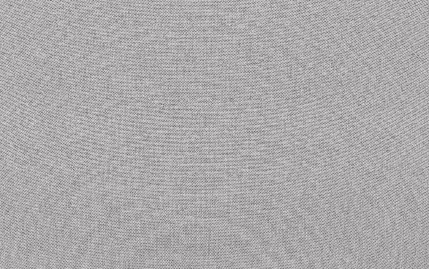 Light Grey Linen Style Fabric | Moore Large Ottoman