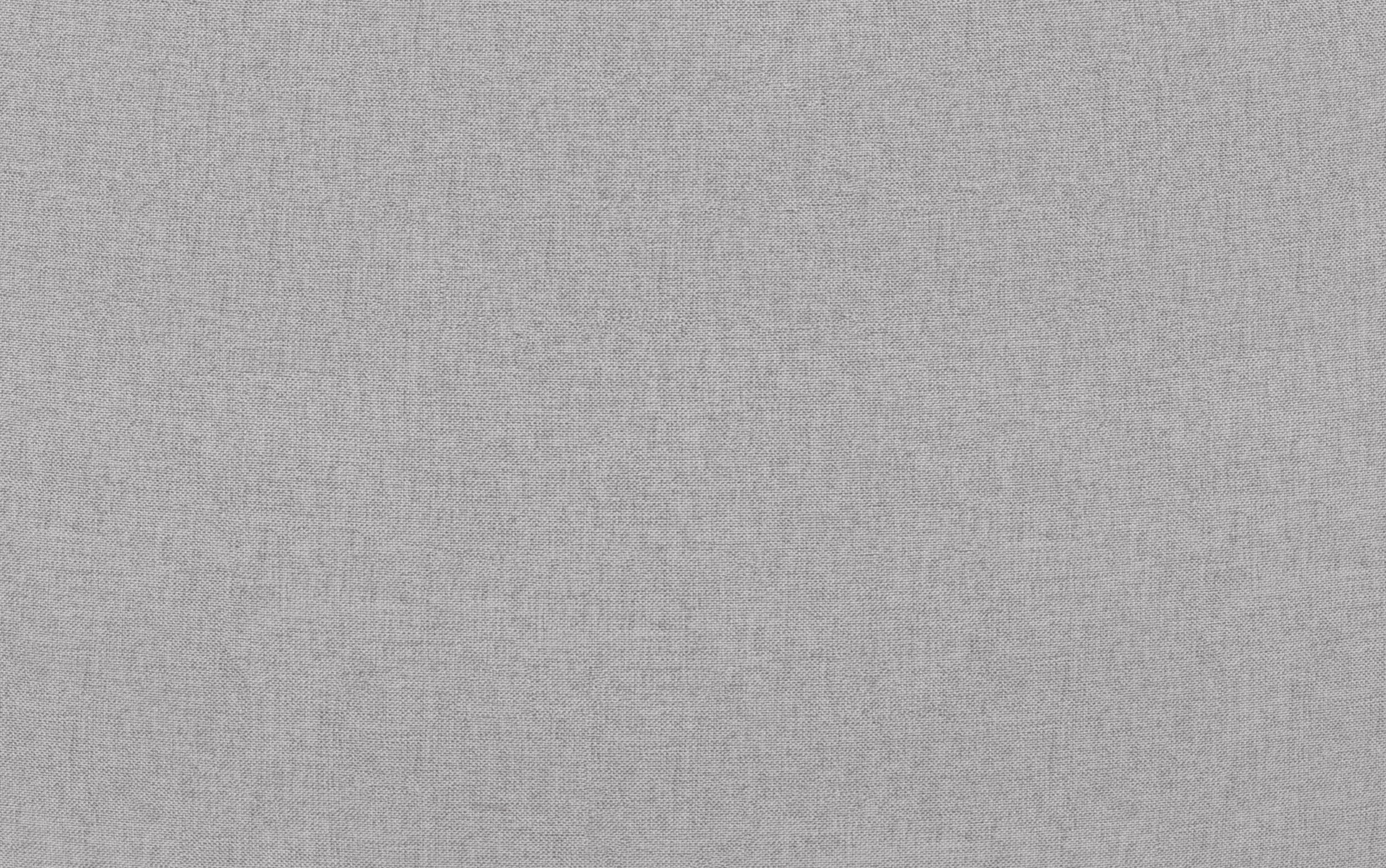 Light Grey Linen Style Fabric | Moore Large Ottoman