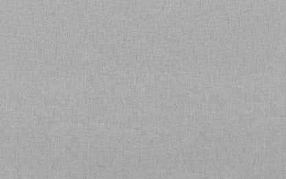 Light Grey Linen Style Fabric | Moore Large Ottoman