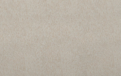 Natural Linen Style Fabric | Moore Large Ottoman