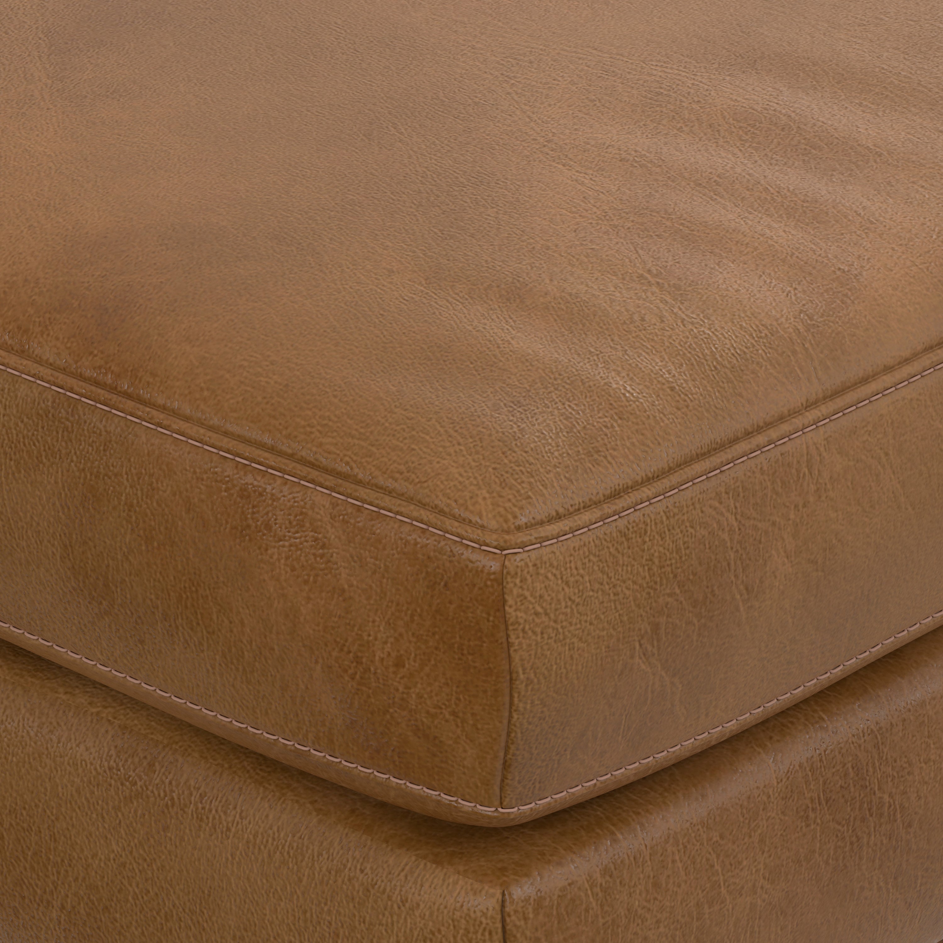 Leather Ottoman | Morrison Ottoman – Simpli Home