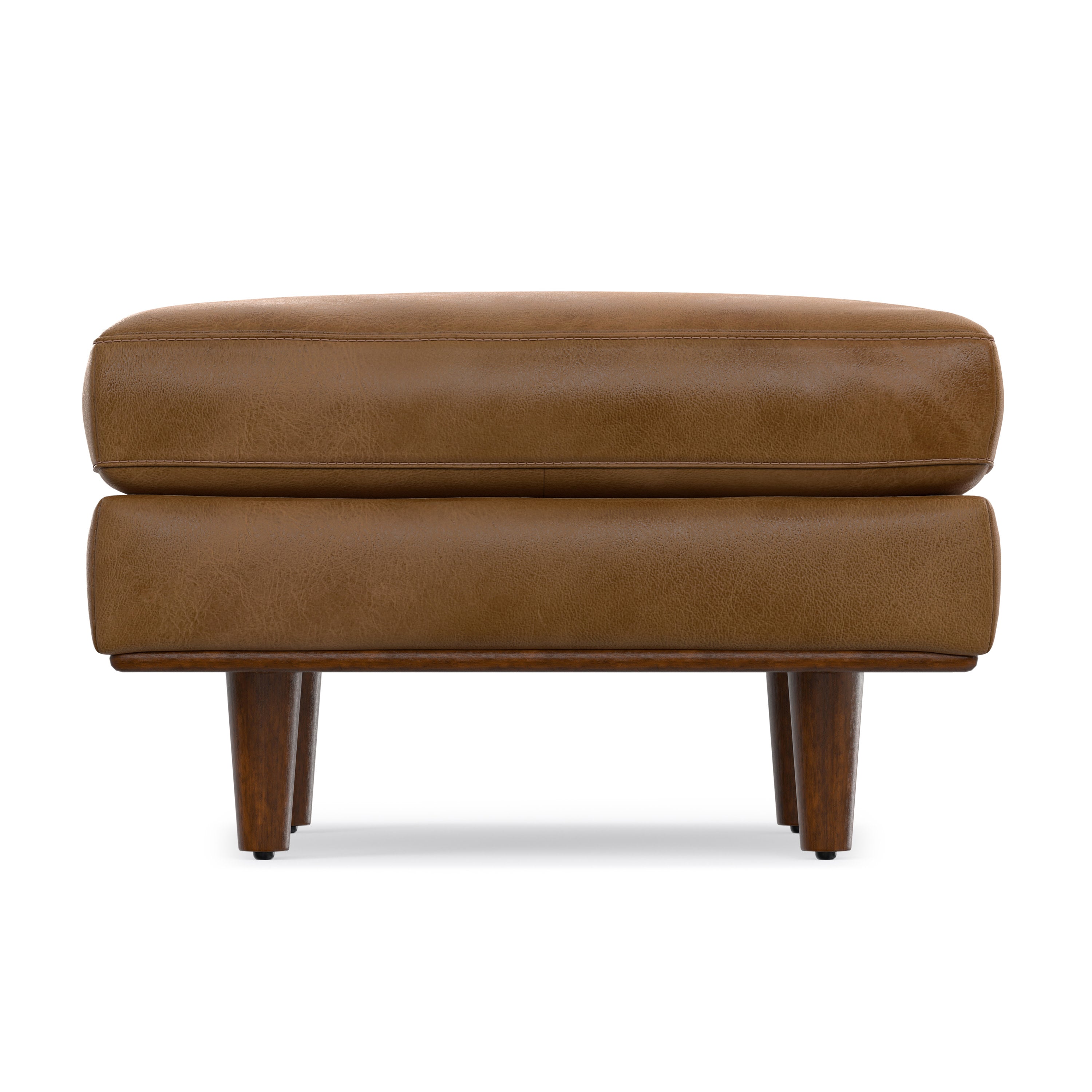 Leather Ottoman | Morrison Ottoman – Simpli Home