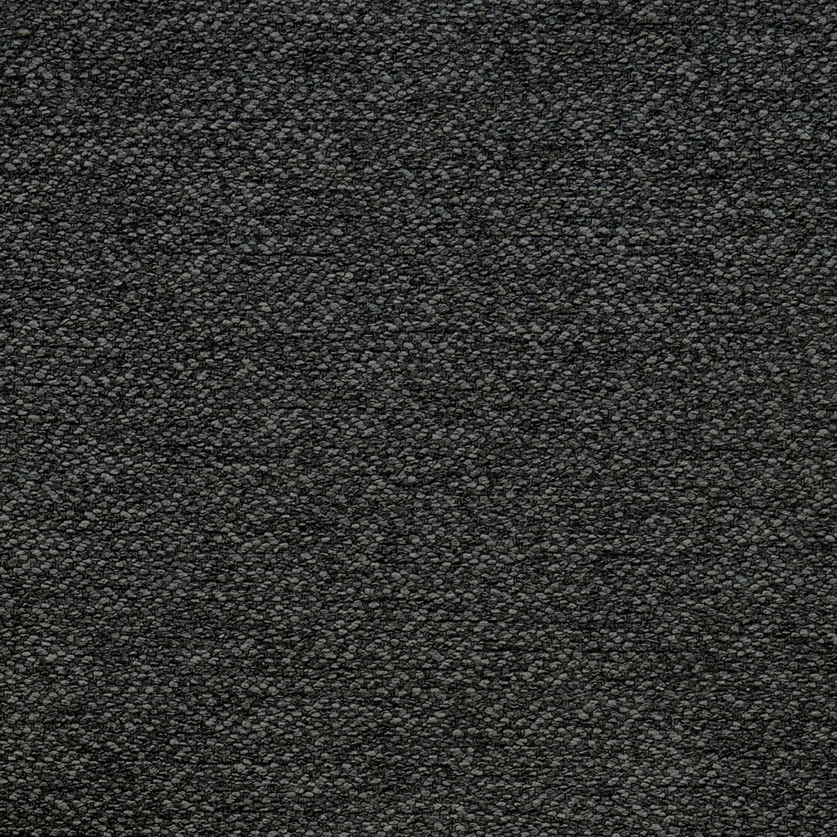 Charcoal Grey Woven-Blend Fabric | Morrison Ottoman