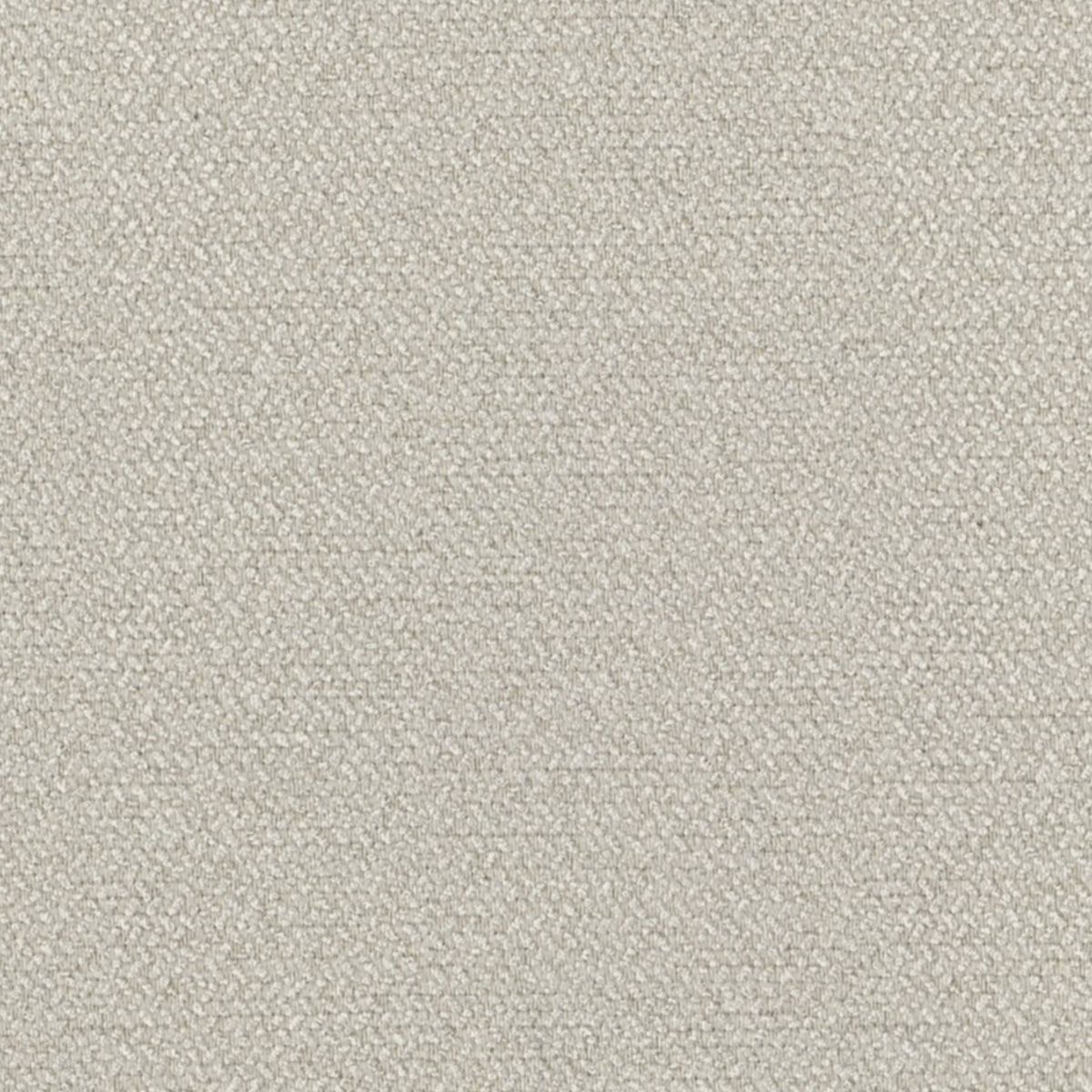 Cream White Woven-Blend Fabric | Morrison Ottoman