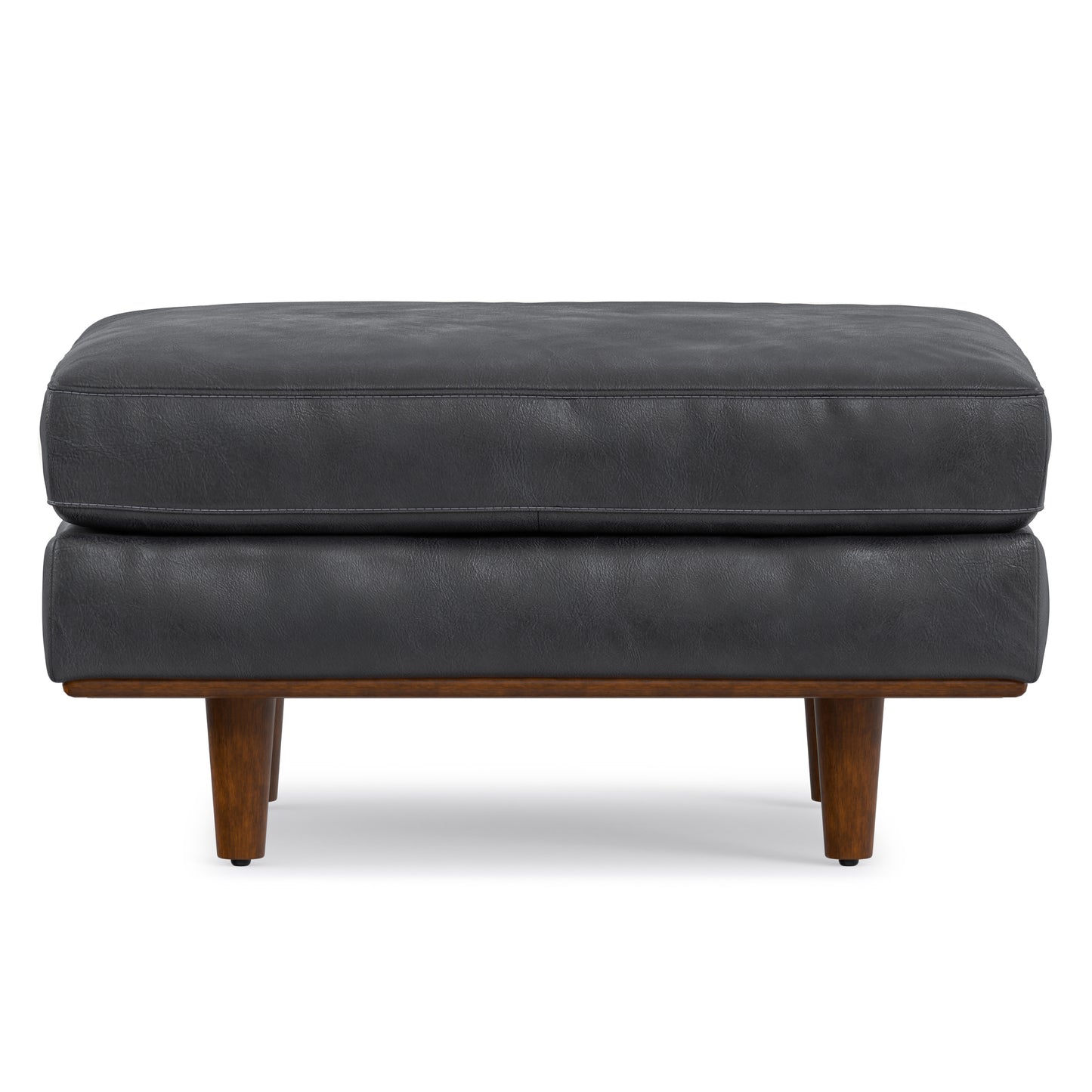 Morrison Ottoman in Genuine Top Grain Leather