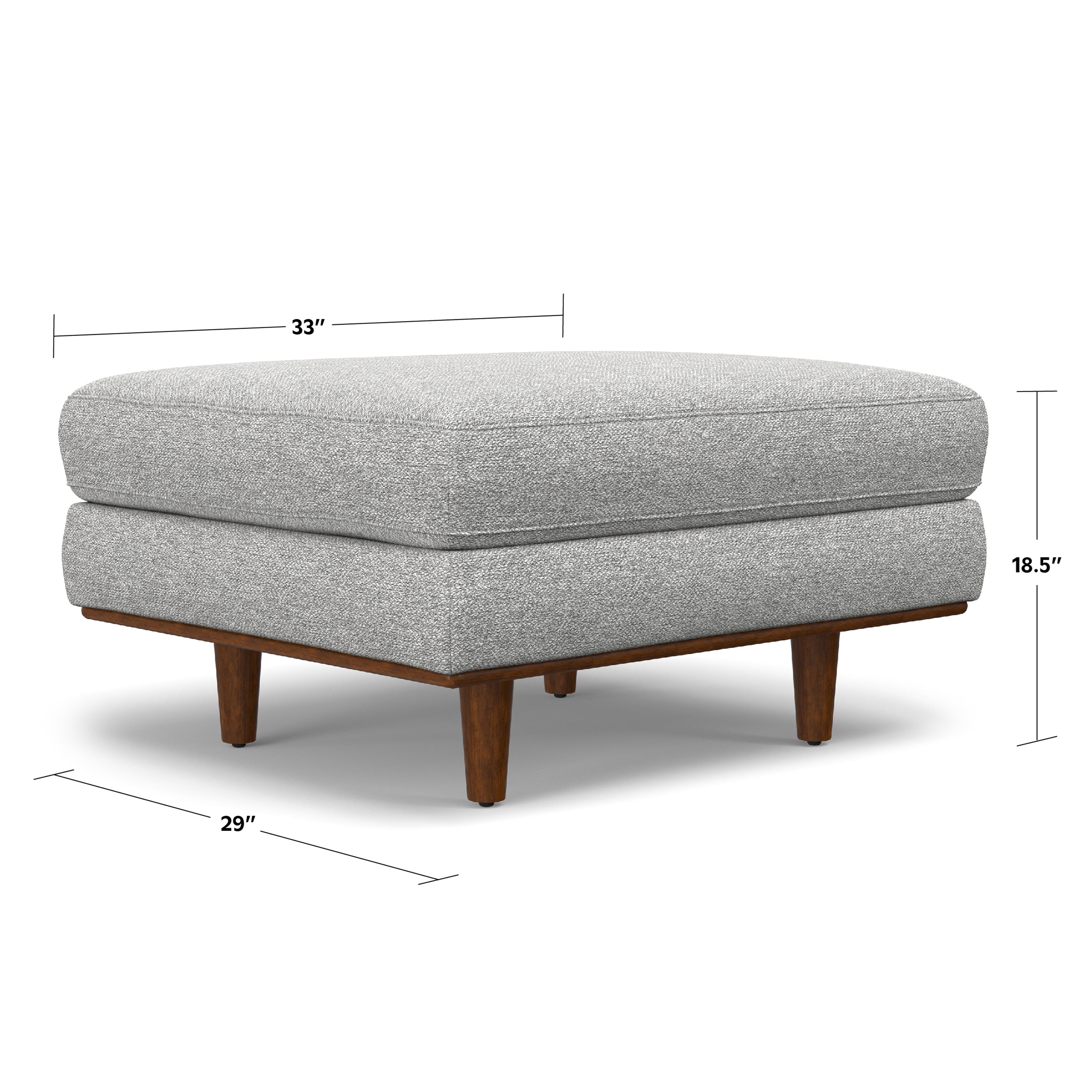 Fabric Ottoman | Morrison Ottoman – Simpli Home