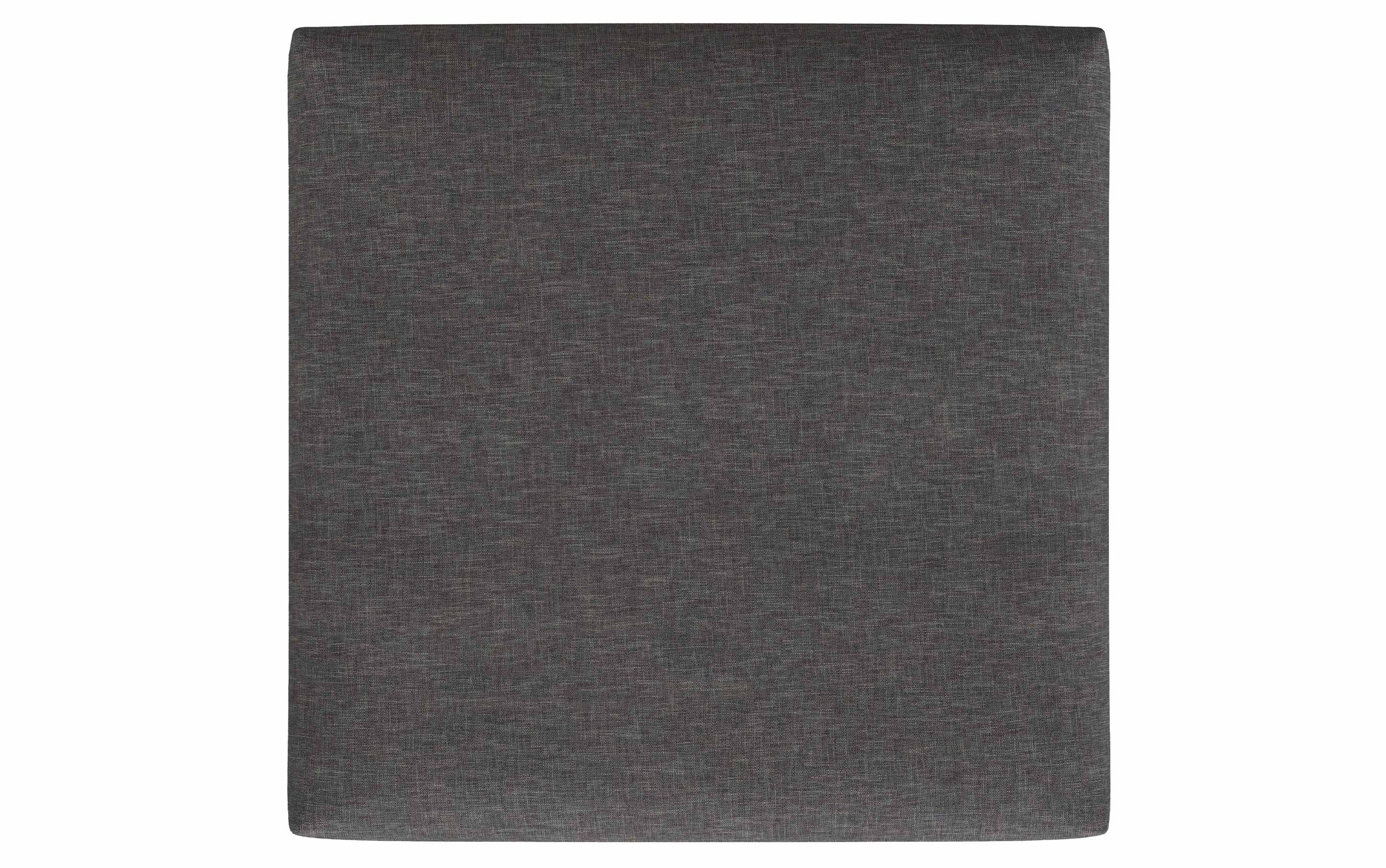 Slate Grey Linen Style Fabric | Rebecca Coffee Table Storage Ottoman with Lift Up Lid