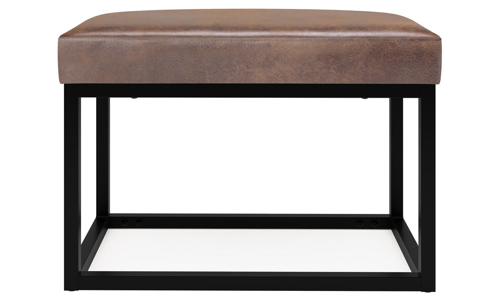 Distressed Chestnut Brown | Reynolds Small Bench