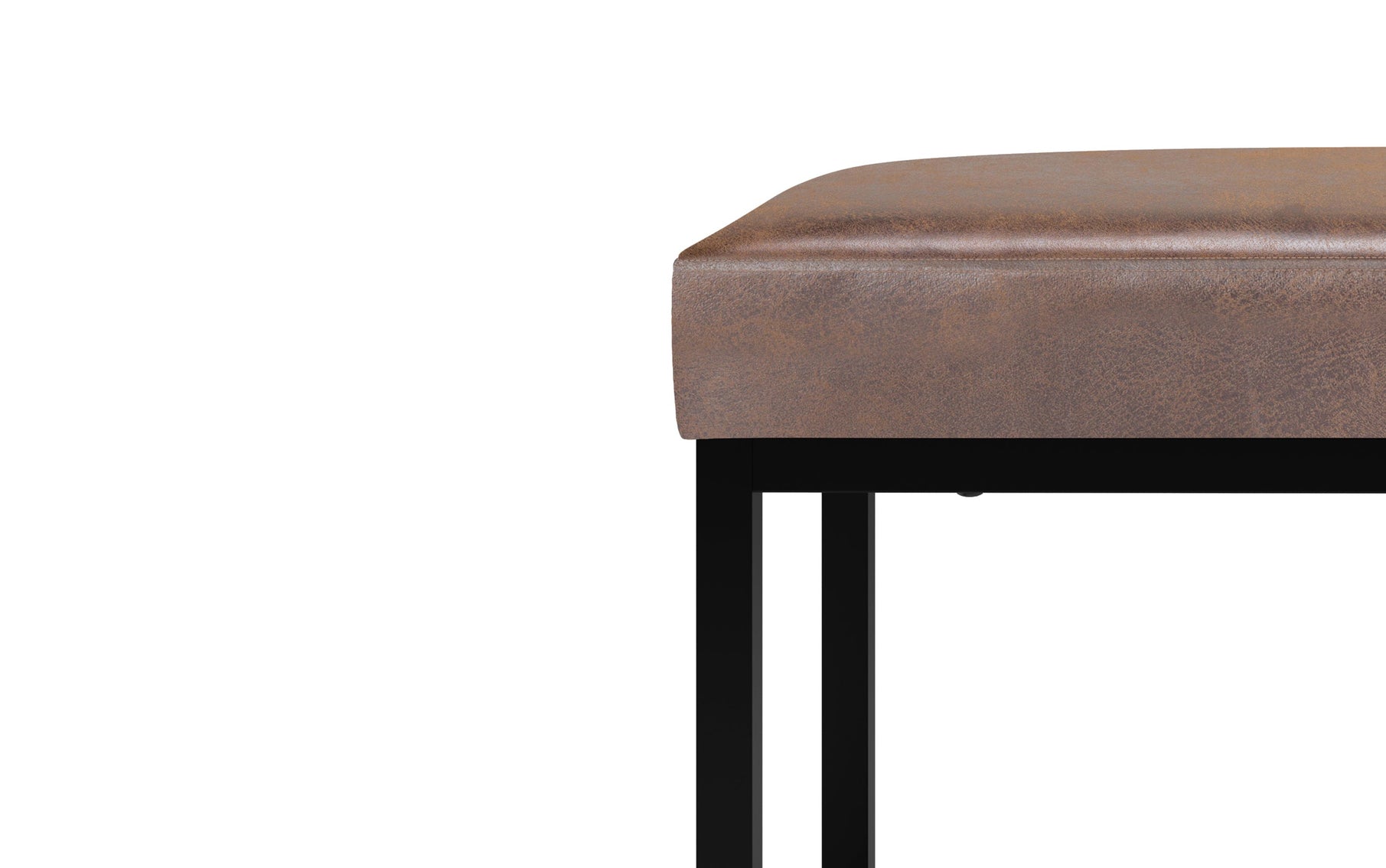 Distressed Chestnut Brown | Reynolds Small Bench