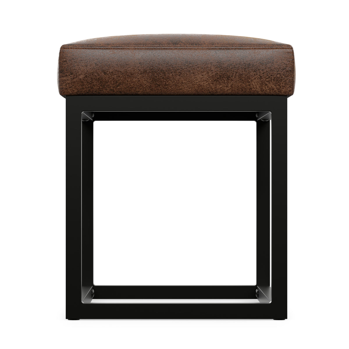 Distressed Chestnut Brown | Reynolds Small Bench