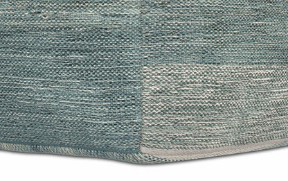 Blue Melange | Naya Patterned Cube Pouf