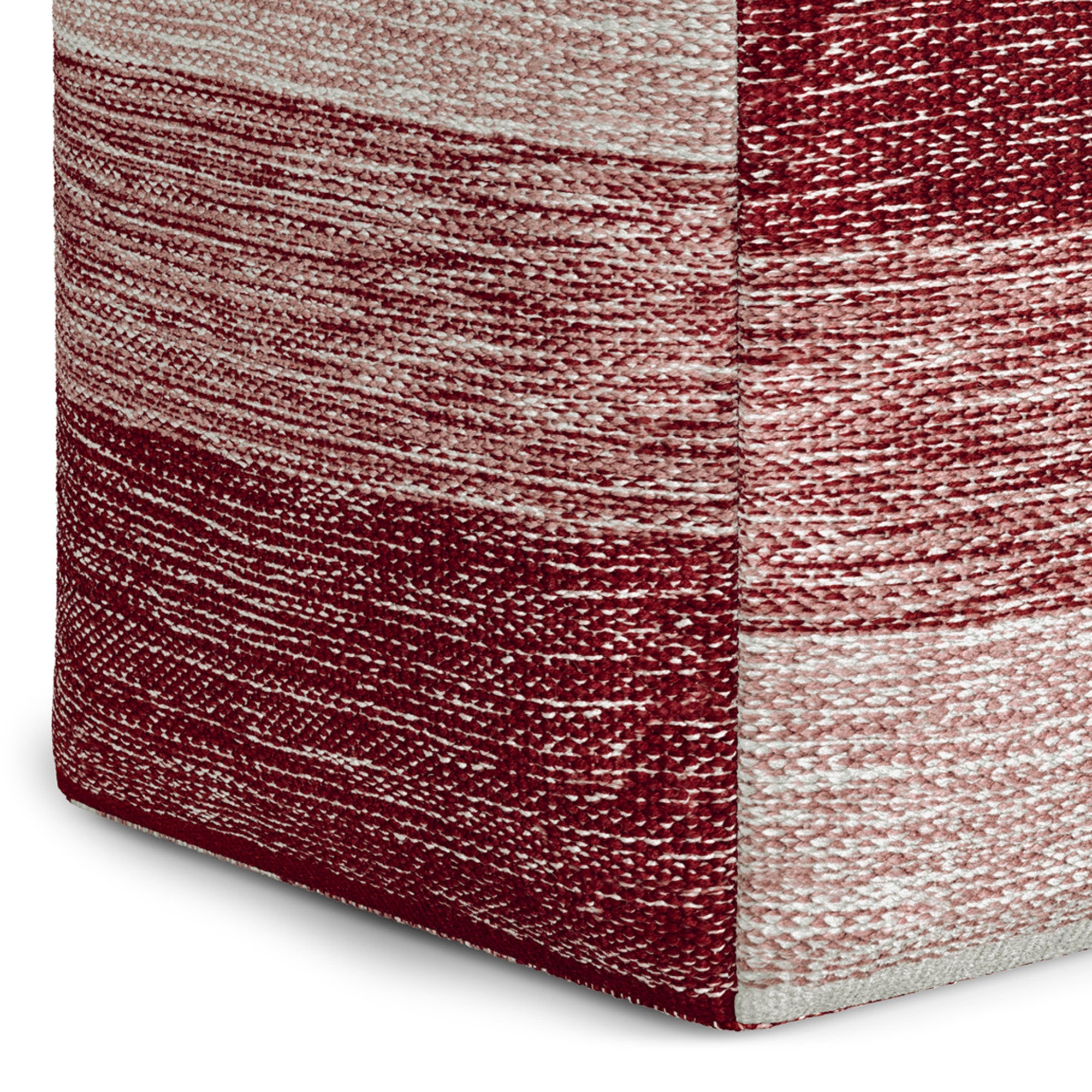 Maroon Melange | Naya Cube Pouf 