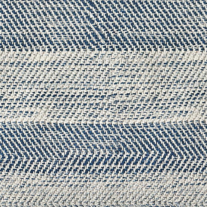 Patterened Teal Melange | Clay Square Pouf