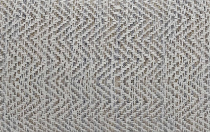 Patterned Grey Melange | Nate Patterned Square Pouf