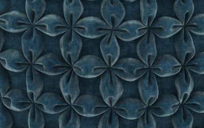 Teal Velvet Fabric | Renee Velvet Round Pouf