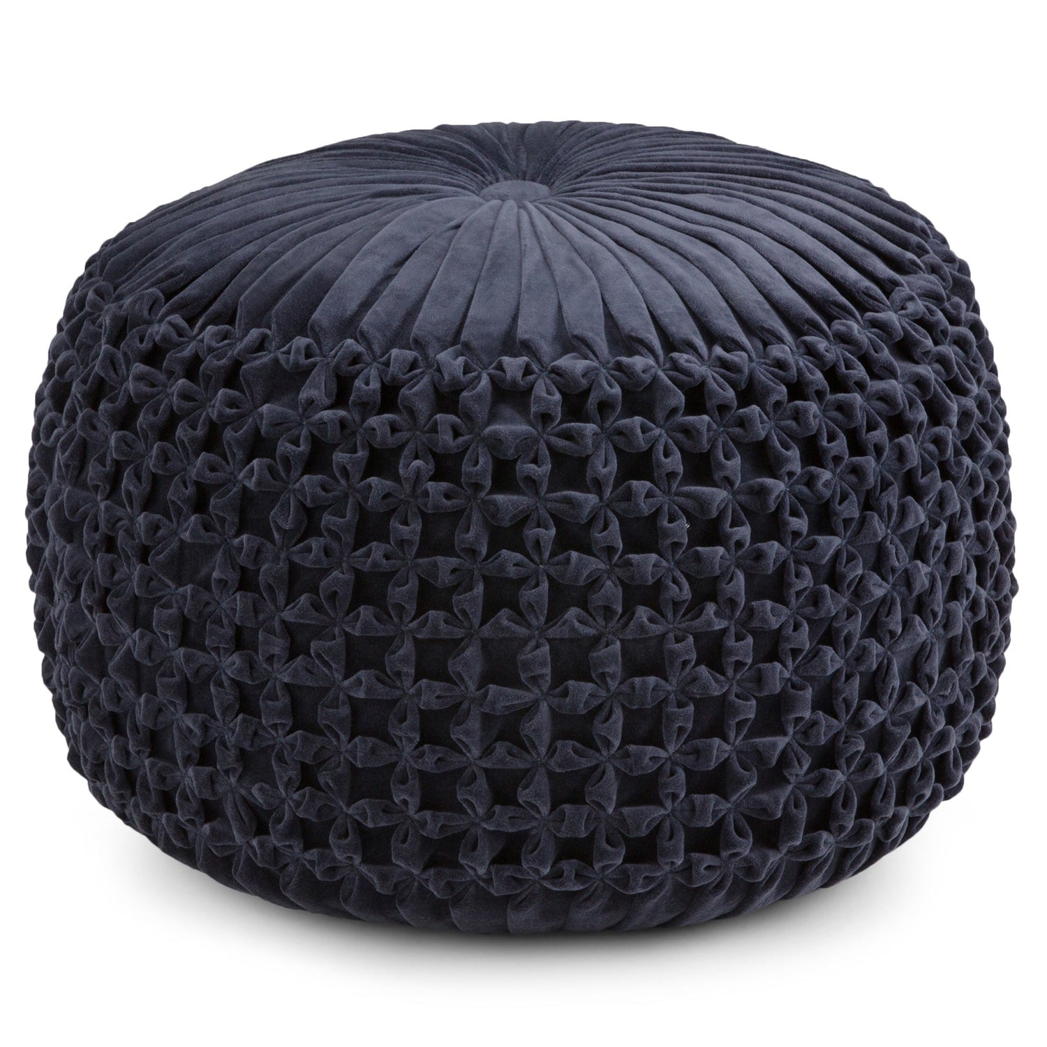 Knit Poufs