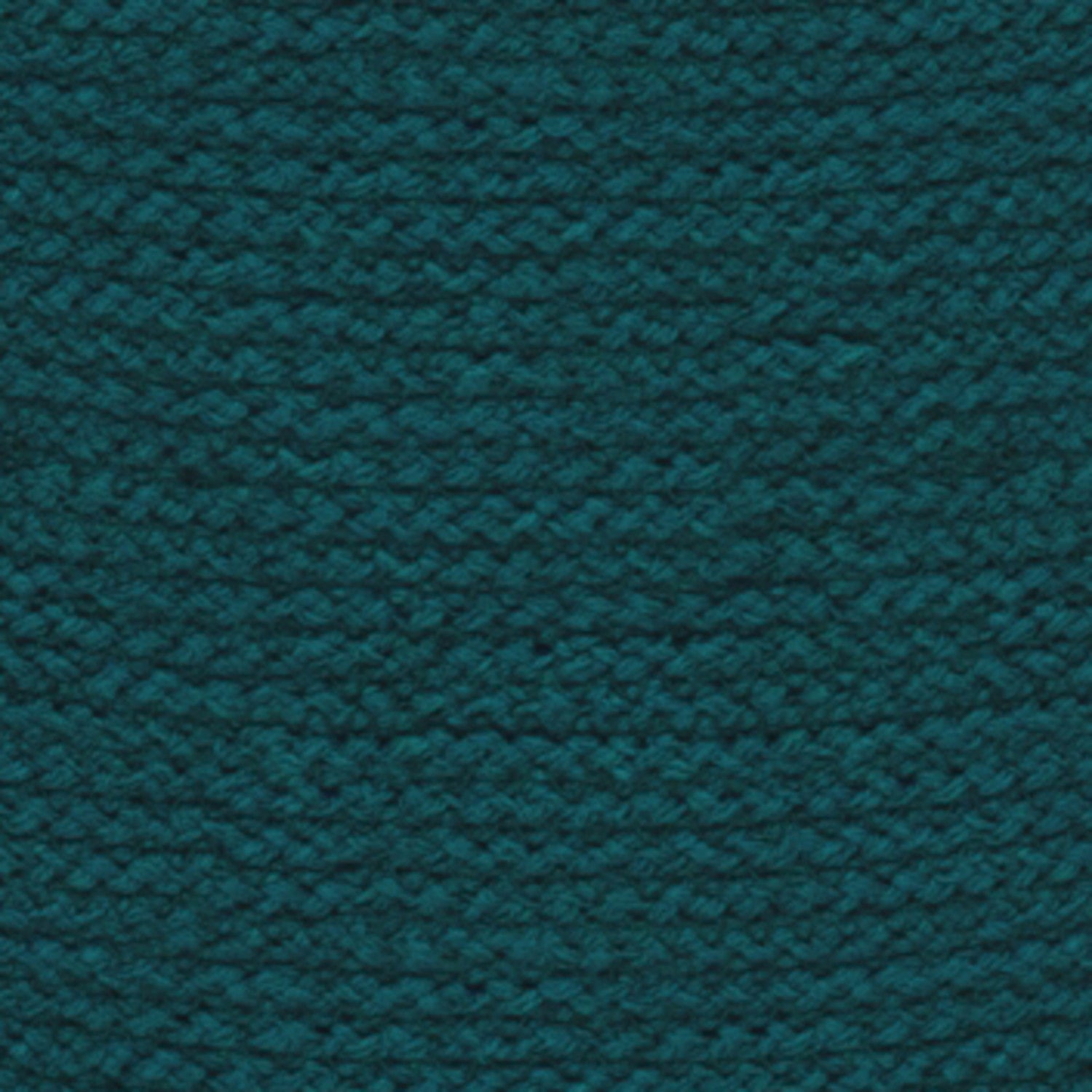 Deep Aqua | Serena Round Braided Pouf