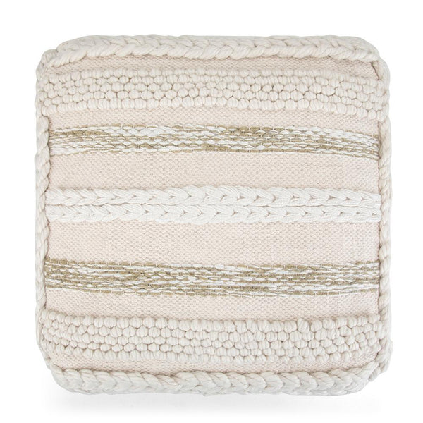 Natural | Sommer Square Pouf