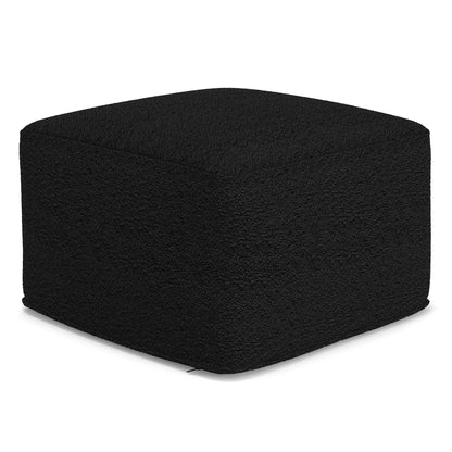 Black | Chantal Square Pouf