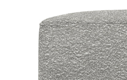 Light Grey | Chantal Square Pouf
