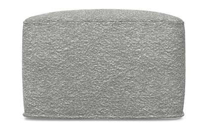 Light Grey | Chantal Square Pouf