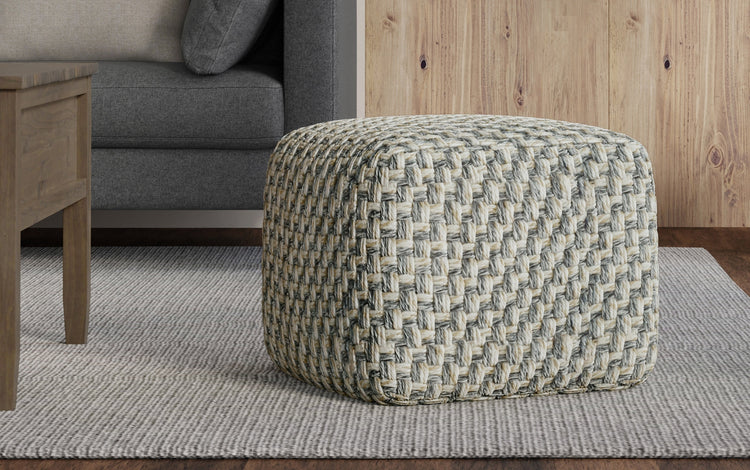 Multi-Color | Beatrix Square Pouf