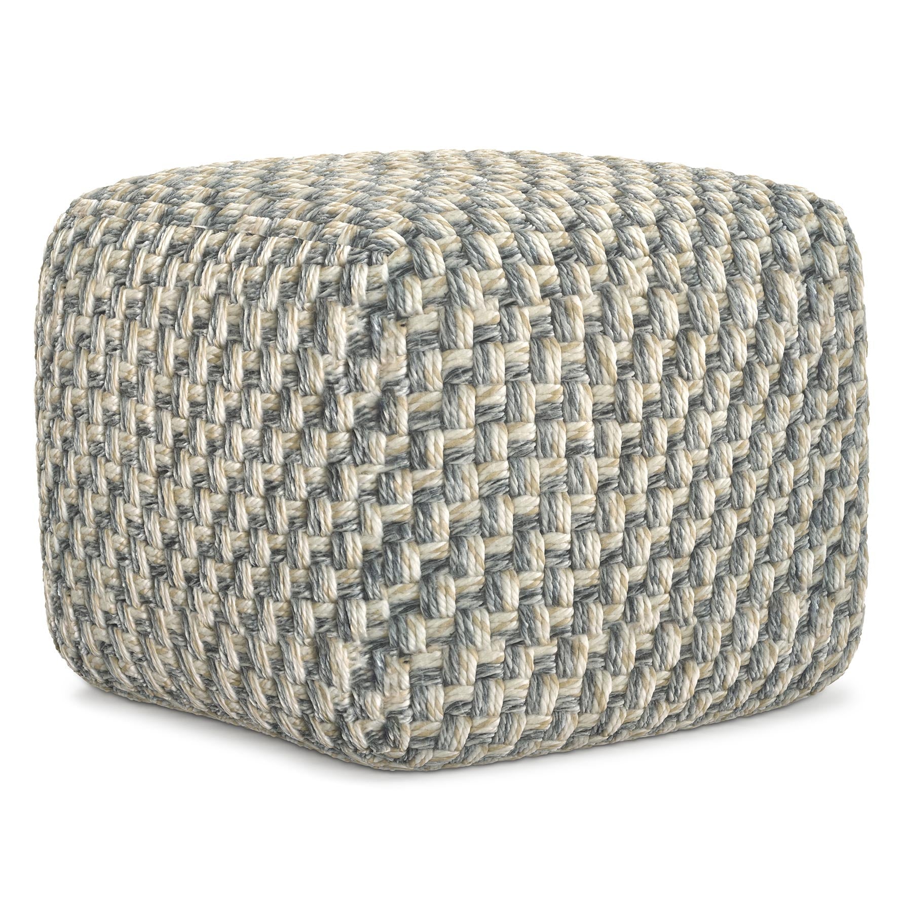 Multi-Color | Beatrix Square Pouf