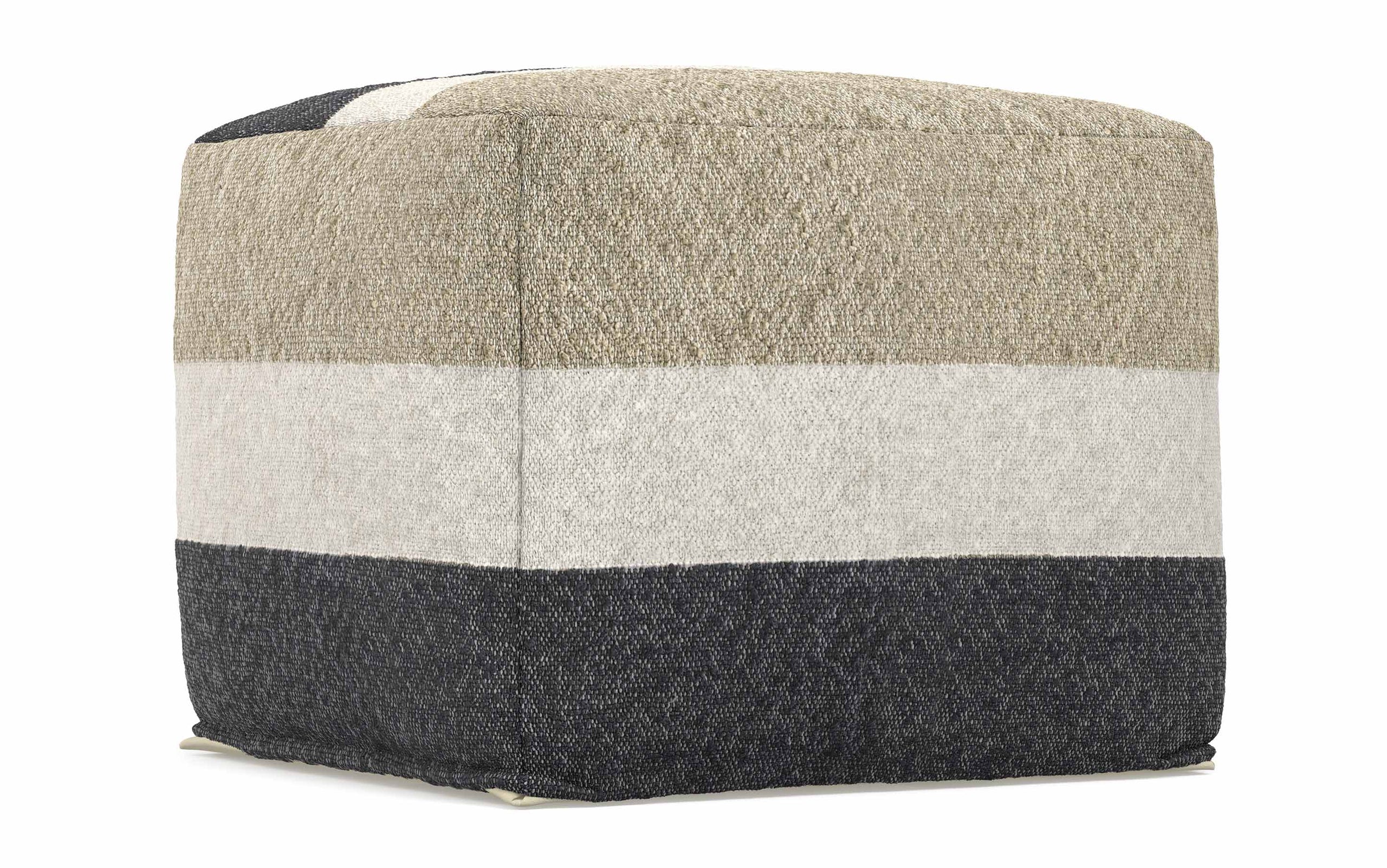 Multi-Color | Claudette Square Pouf