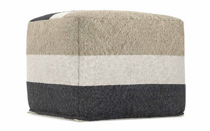 Multi-Color | Claudette Square Pouf