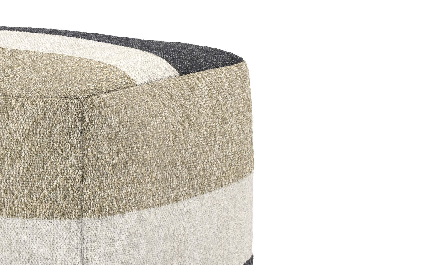 Multi-Color | Claudette Square Pouf