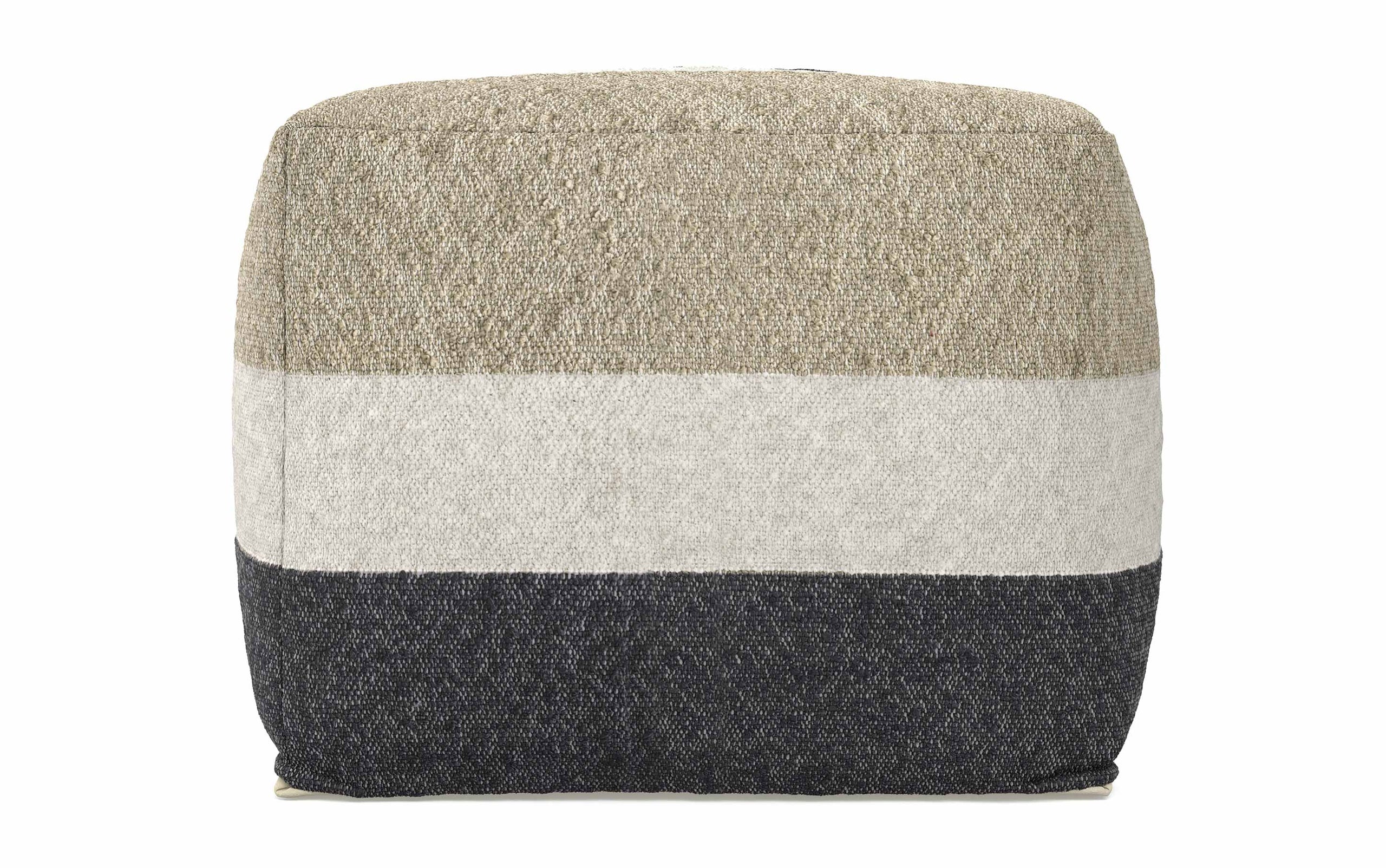 Multi-Color | Claudette Square Pouf