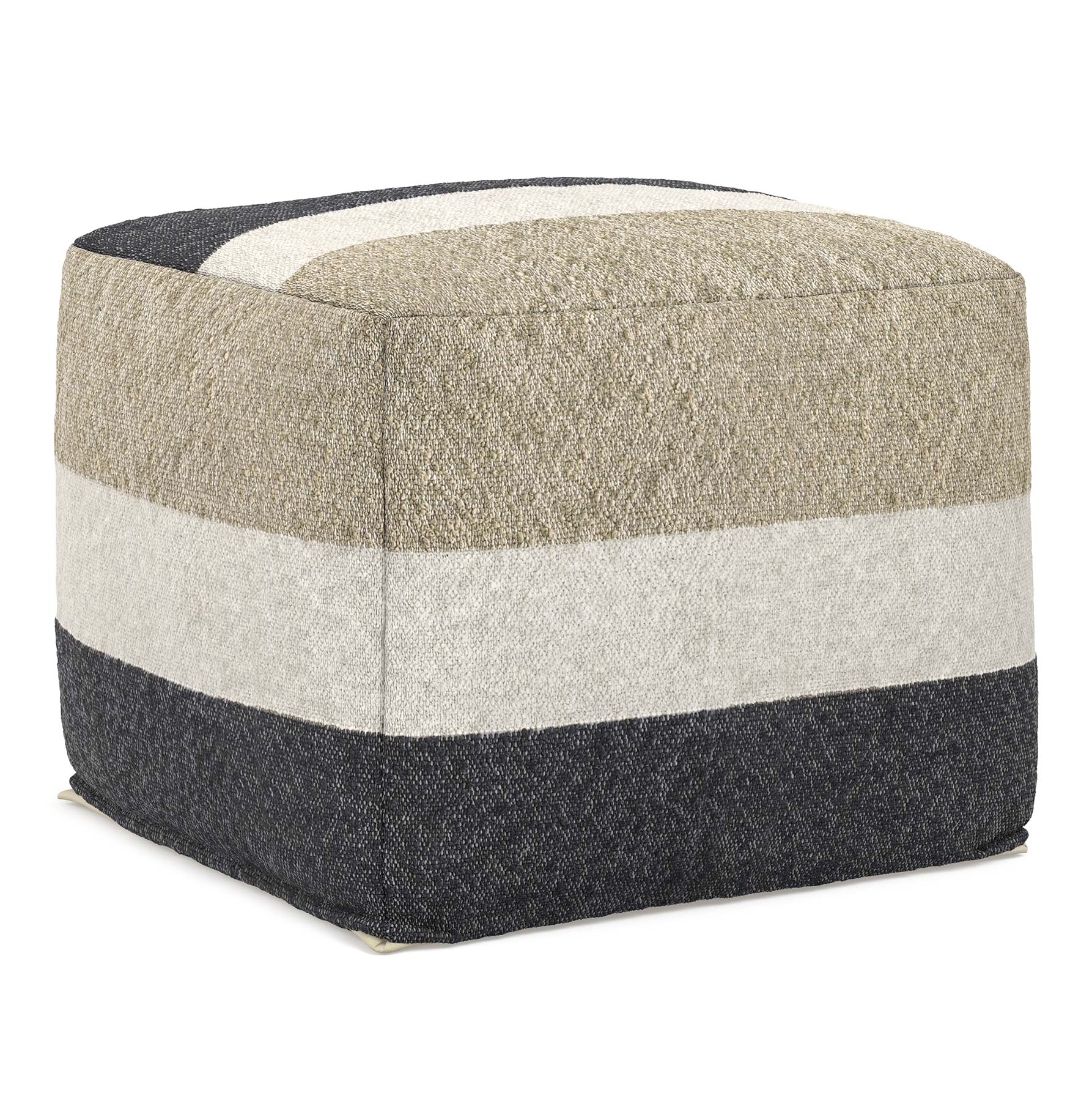 Multi-Color | Claudette Square Pouf