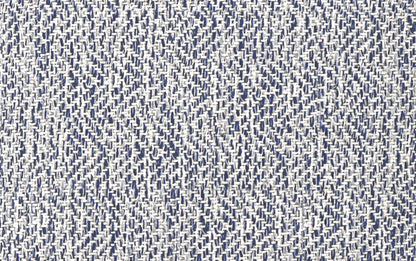 Denim Melange | Nate 18 inch Square Pouf