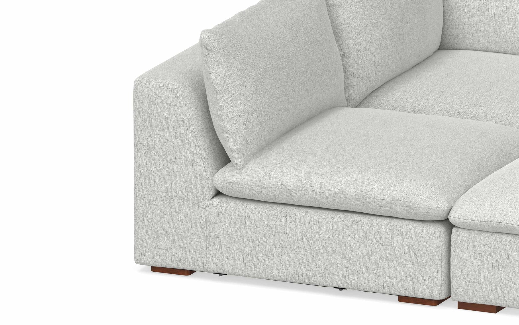 Jasmine Pit Sectional Sofa in Performance Fabric