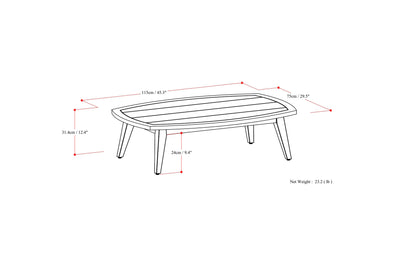 Parkside Outdoor Coffee Table