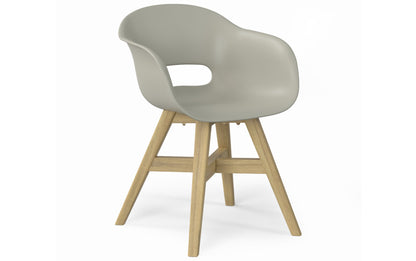 Taupe | Kona Outdoor Dining Chair in Recycled Plastic (Set of 2)
