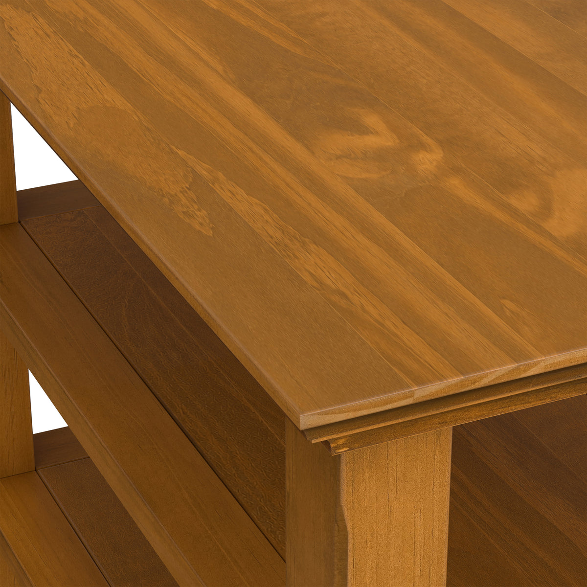 Light Golden Brown | Acadian Narrow Side Table