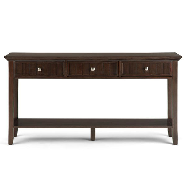 Brunette Brown | Acadian Wide Console Sofa Table