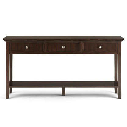 Brunette Brown | Acadian Wide Console Sofa Table