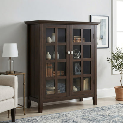 Brunette Brown | Acadian Medium Storage Cabinet