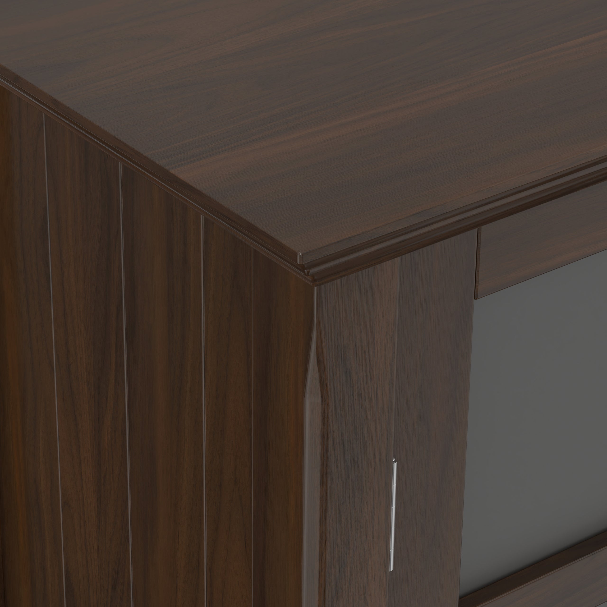 Brunette Brown | Acadian Medium Storage Cabinet