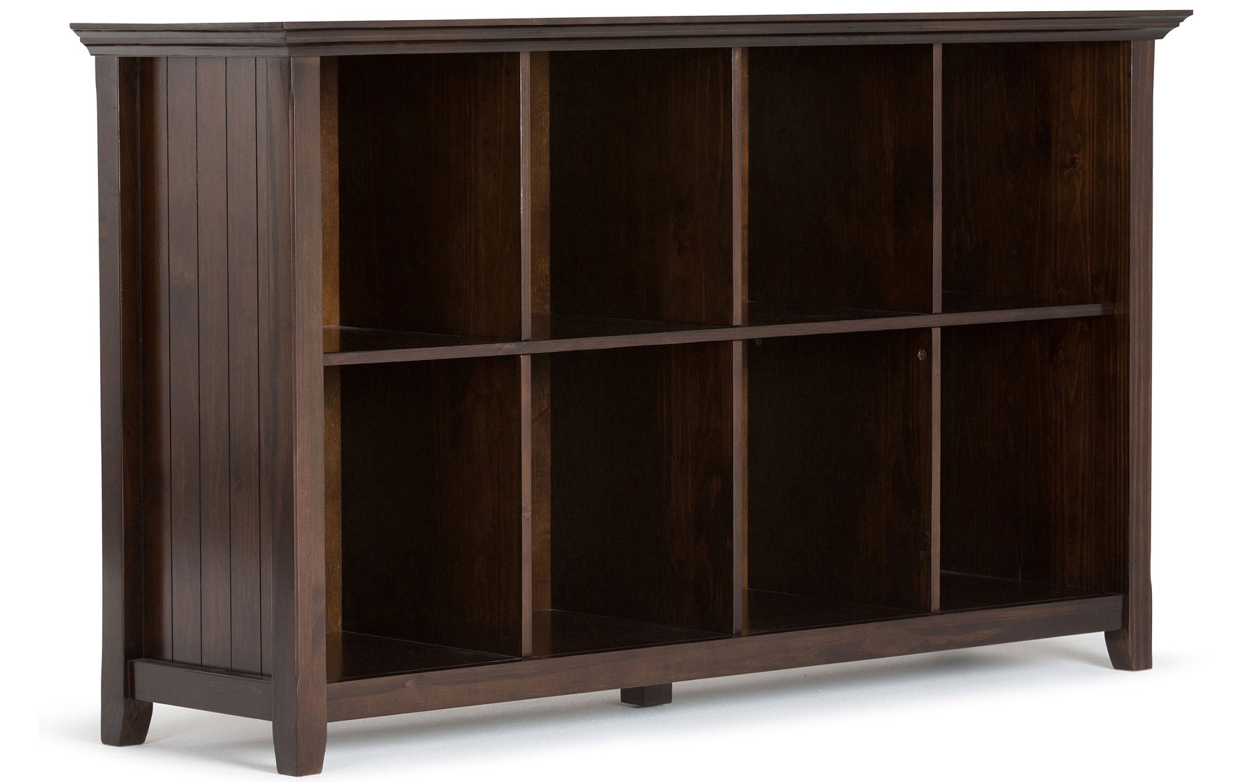 Brunette Brown | Acadian 8 Cube Storage / Sofa Table