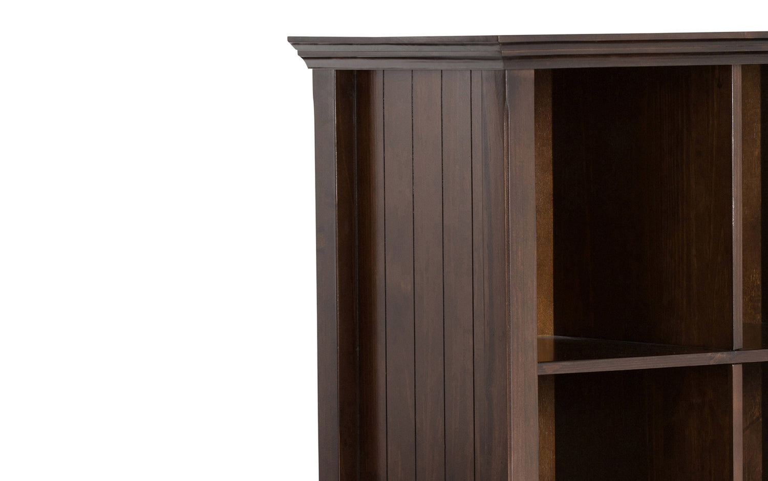 Brunette Brown | Acadian 8 Cube Storage / Sofa Table