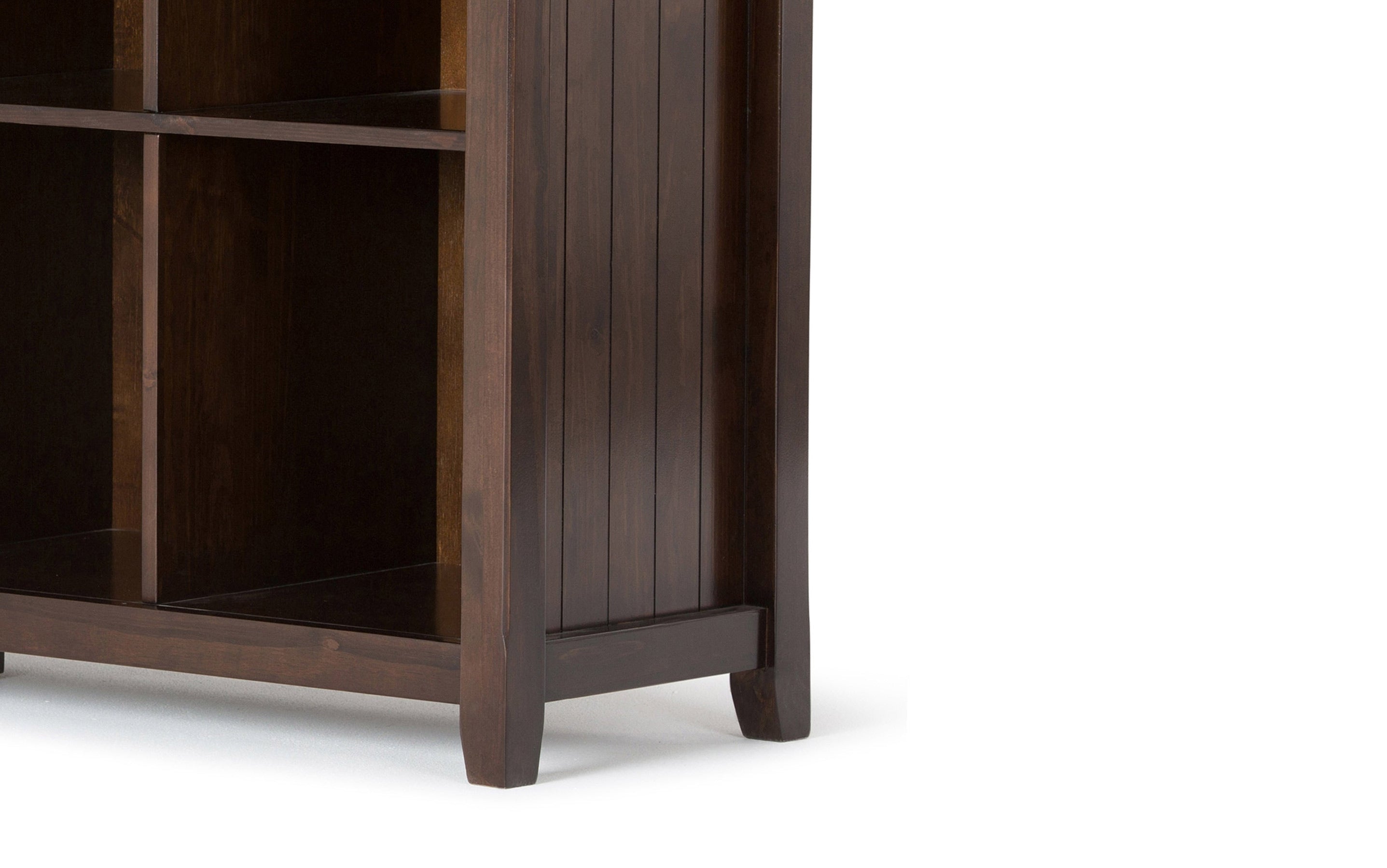 Brunette Brown | Acadian 8 Cube Storage / Sofa Table