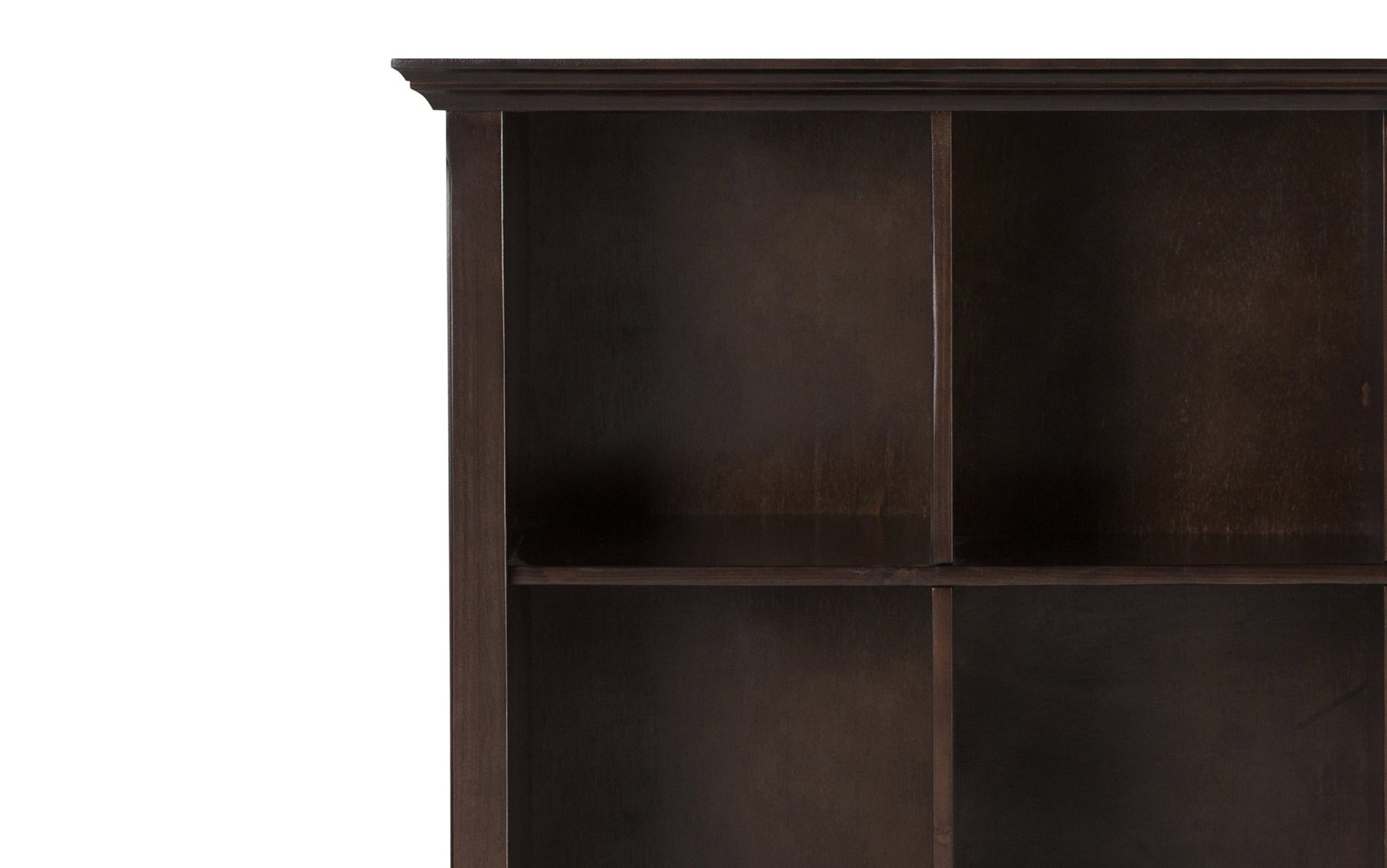 Brunette Brown | Acadian 8 Cube Storage / Sofa Table
