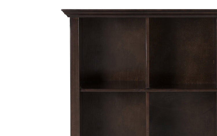 Brunette Brown | Acadian 8 Cube Storage / Sofa Table