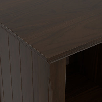 Brunette Brown | Acadian 8 Cube Storage Sofa Table